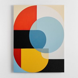 Color Shapes 6 Wall Art