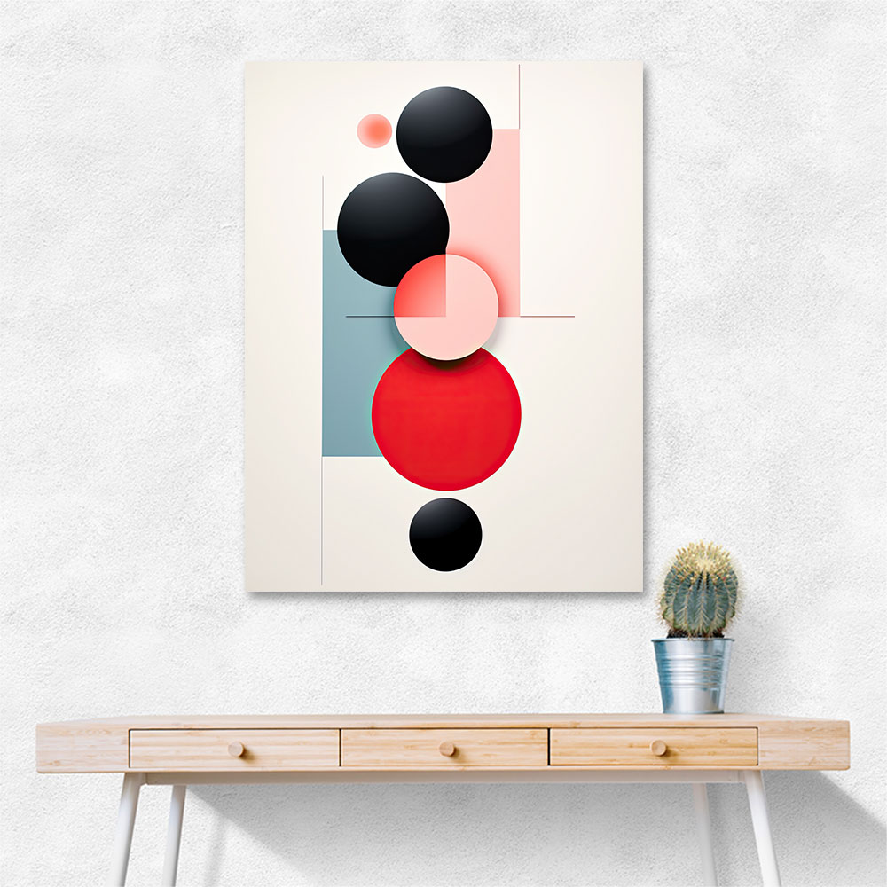 Spheres Abstract Shapes 6 Wall Art