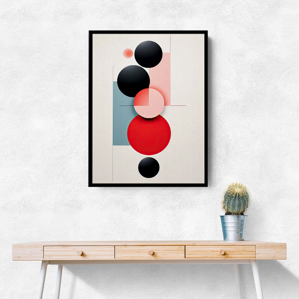 Spheres Abstract Shapes 6 Wall Art