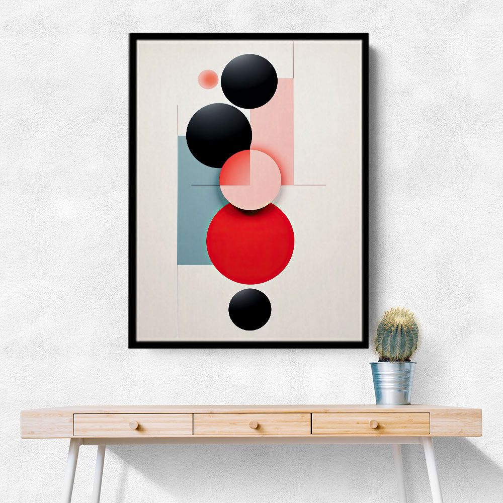 Spheres Abstract Shapes 6 Wall Art