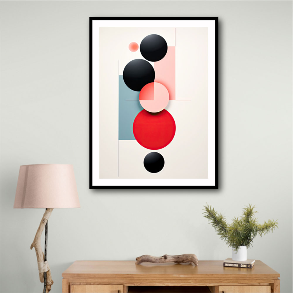 Spheres Abstract Shapes 6 Wall Art