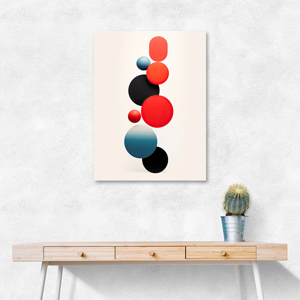 Spheres Abstract Shapes 7 Wall Art