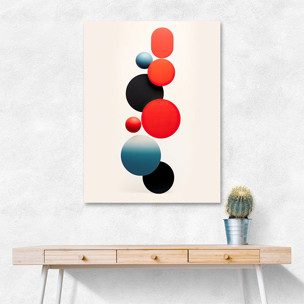 Spheres Abstract Shapes 7 Wall Art