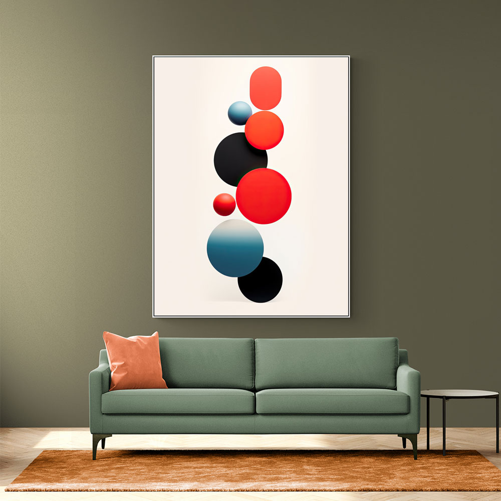 Spheres Abstract Shapes 7 Wall Art