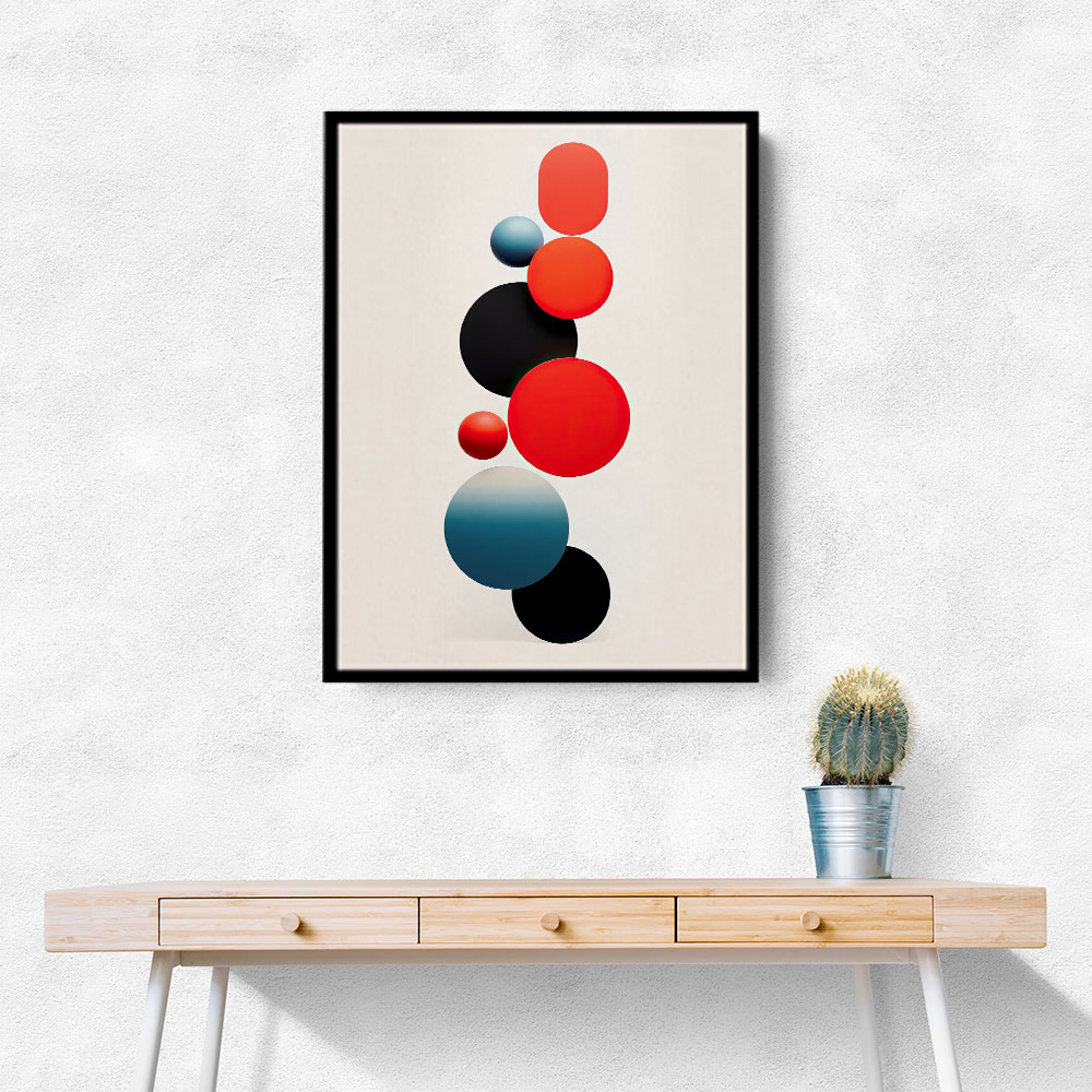 Spheres Abstract Shapes 7 Wall Art