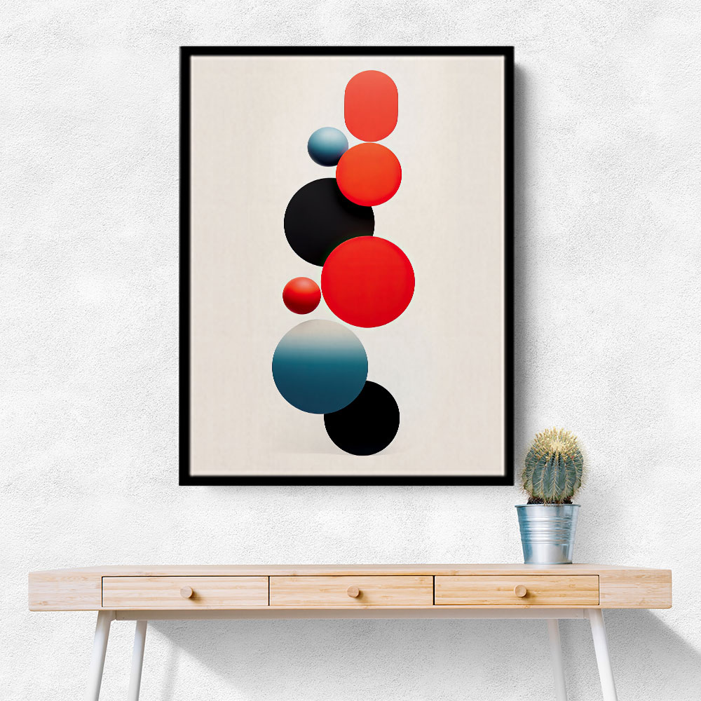 Spheres Abstract Shapes 7 Wall Art