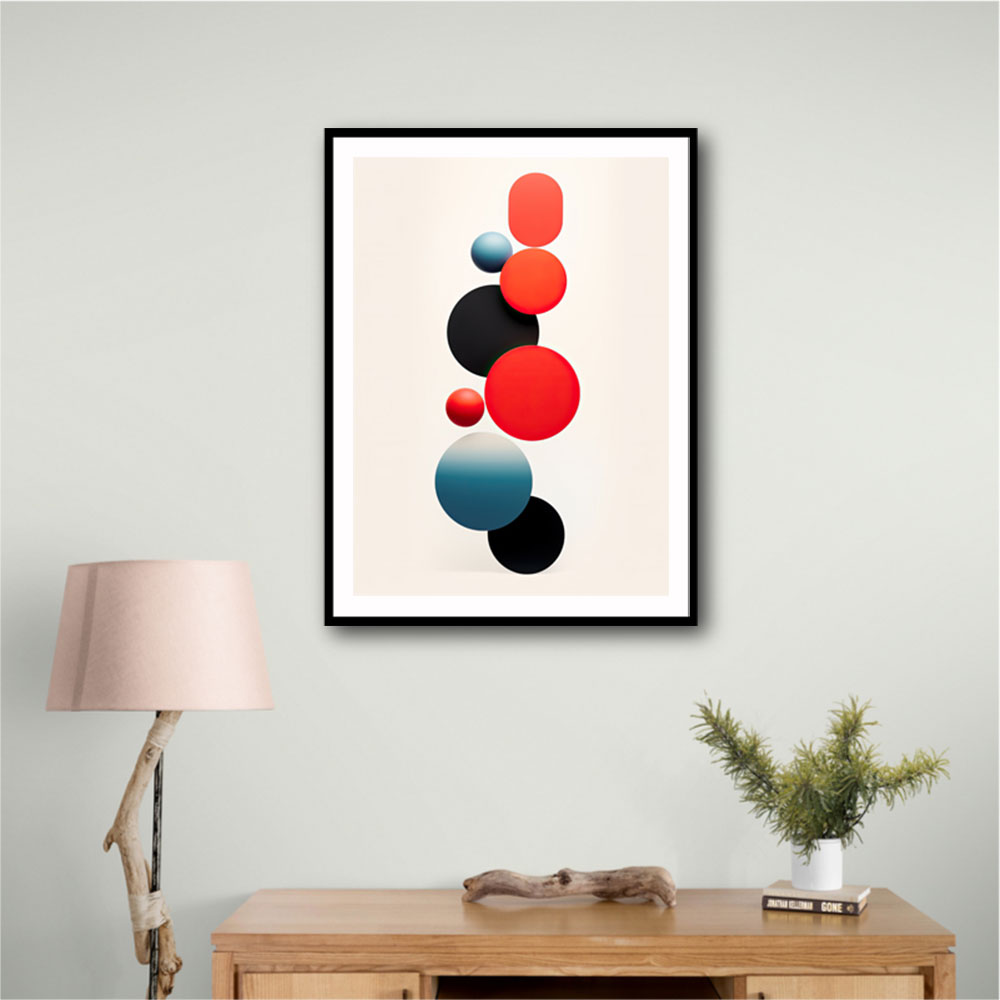 Spheres Abstract Shapes 7 Wall Art