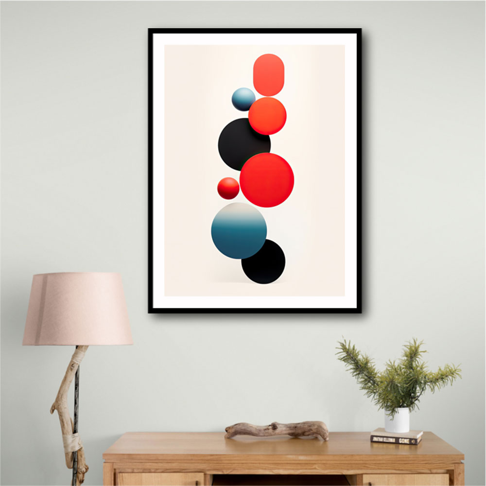 Spheres Abstract Shapes 7 Wall Art