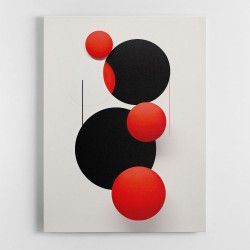 Spheres Abstract Shapes 8 Wall Art