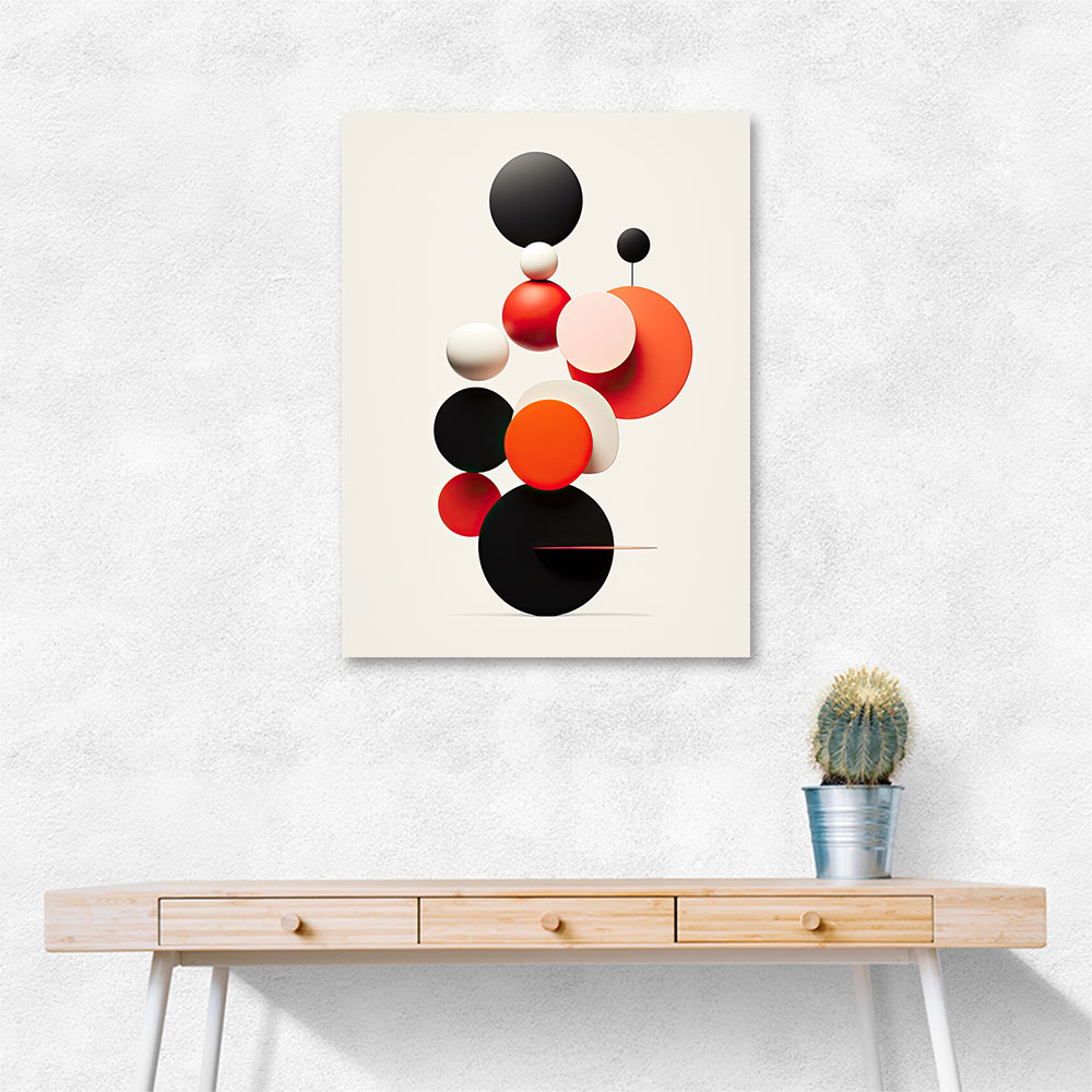 Spheres Abstract Shapes 9 Wall Art