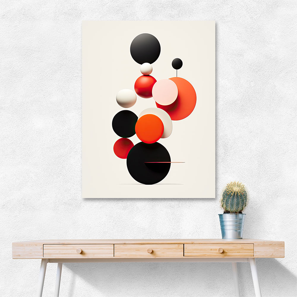 Spheres Abstract Shapes 9 Wall Art