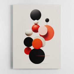 Spheres Abstract Shapes 9 Wall Art