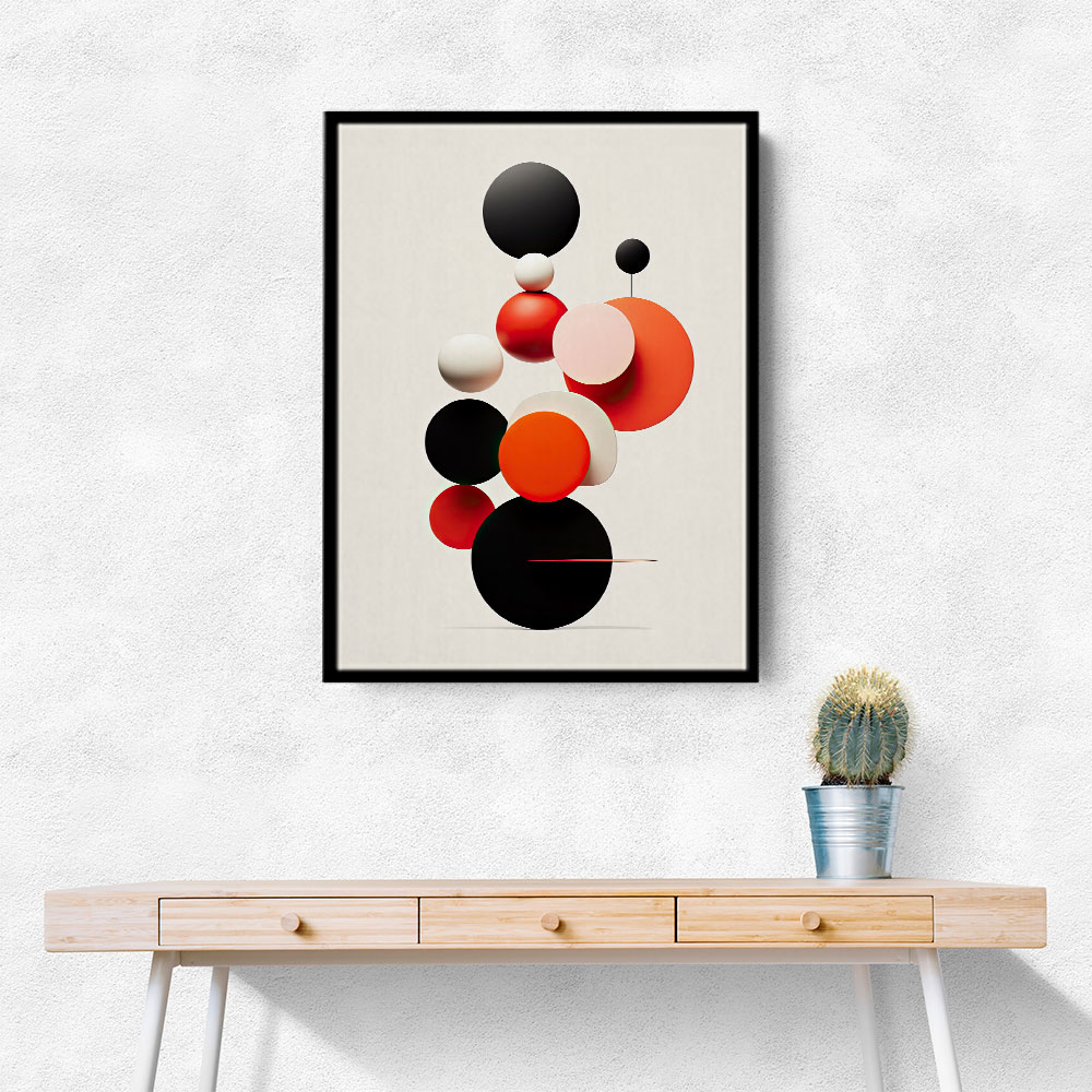 Spheres Abstract Shapes 9 Wall Art