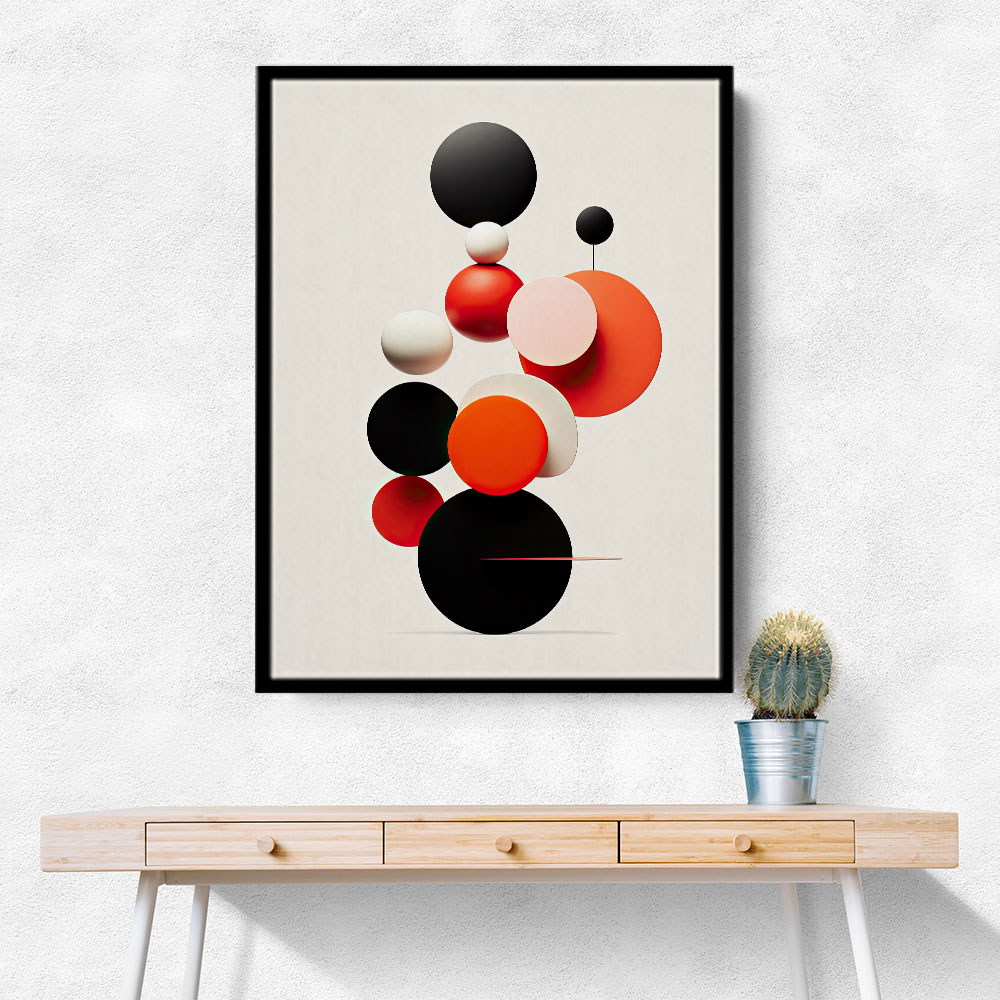 Spheres Abstract Shapes 9 Wall Art