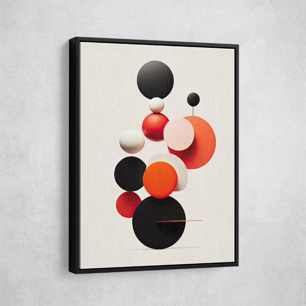 Spheres Abstract Shapes 9 Wall Art