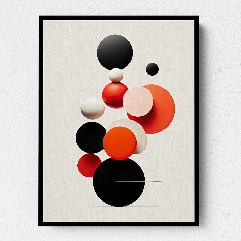 Spheres Abstract Shapes 9 Wall Art