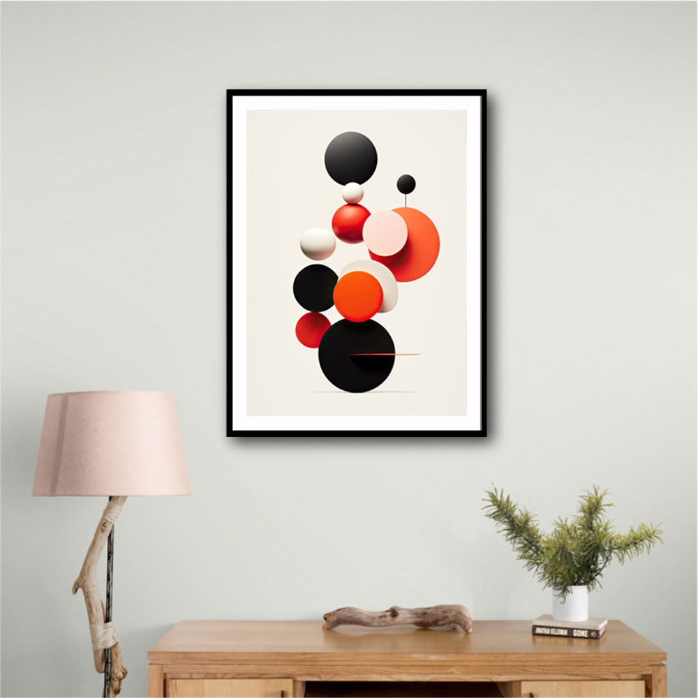 Spheres Abstract Shapes 9 Wall Art