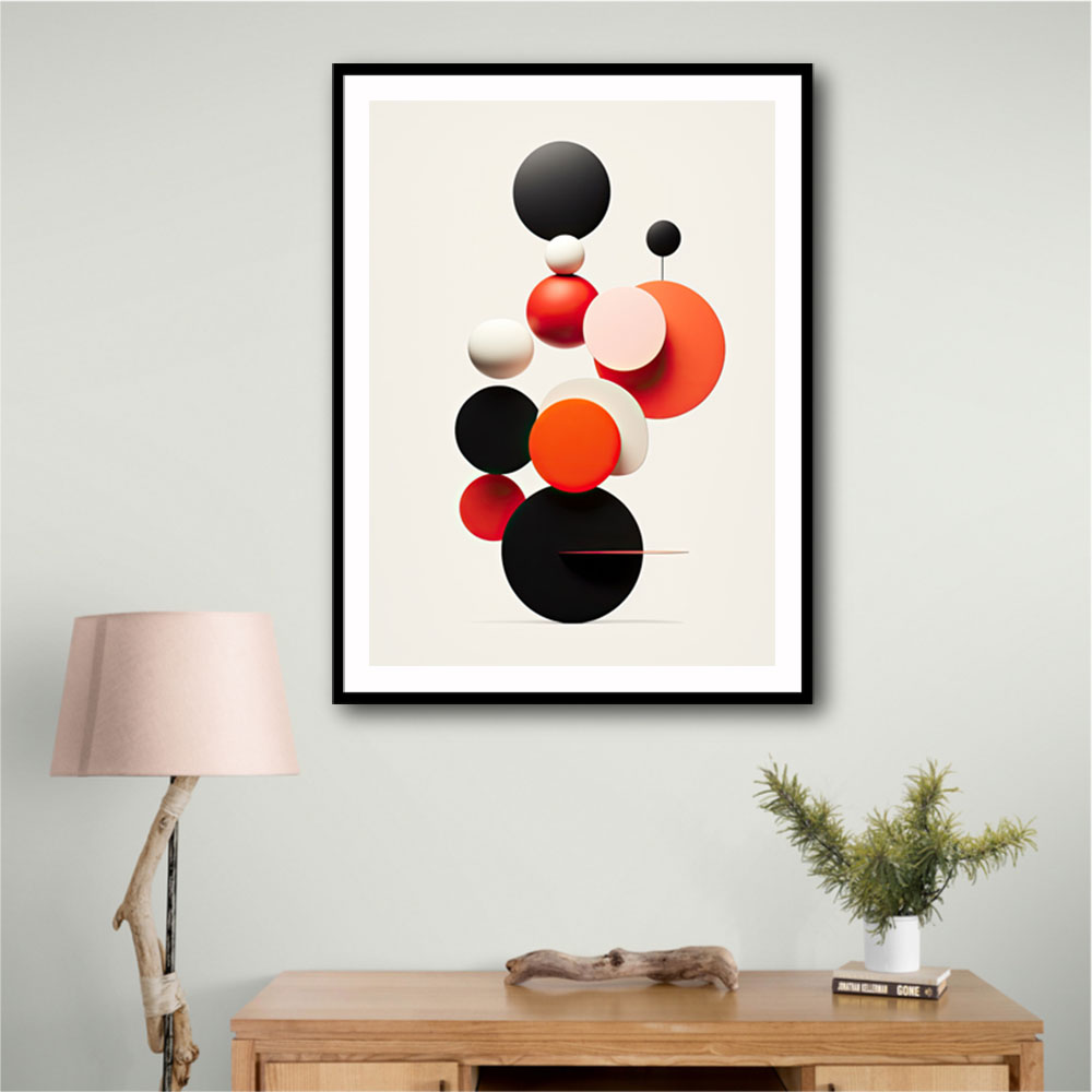 Spheres Abstract Shapes 9 Wall Art