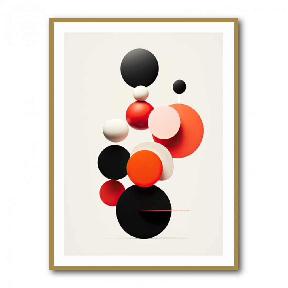 Spheres Abstract Shapes 9 Wall Art Spheres Abstract Shapes 9 Wall Art