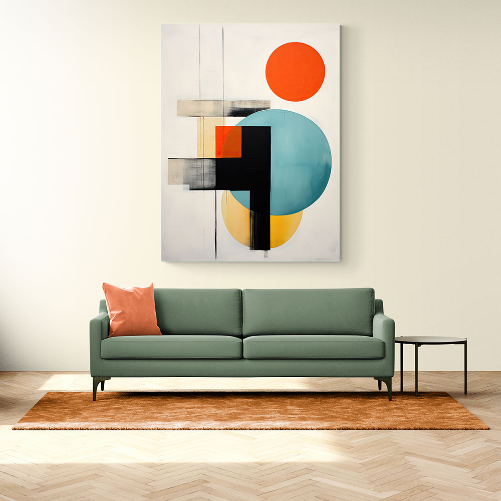 Spheres Abstract Shapes 10 Wall Art