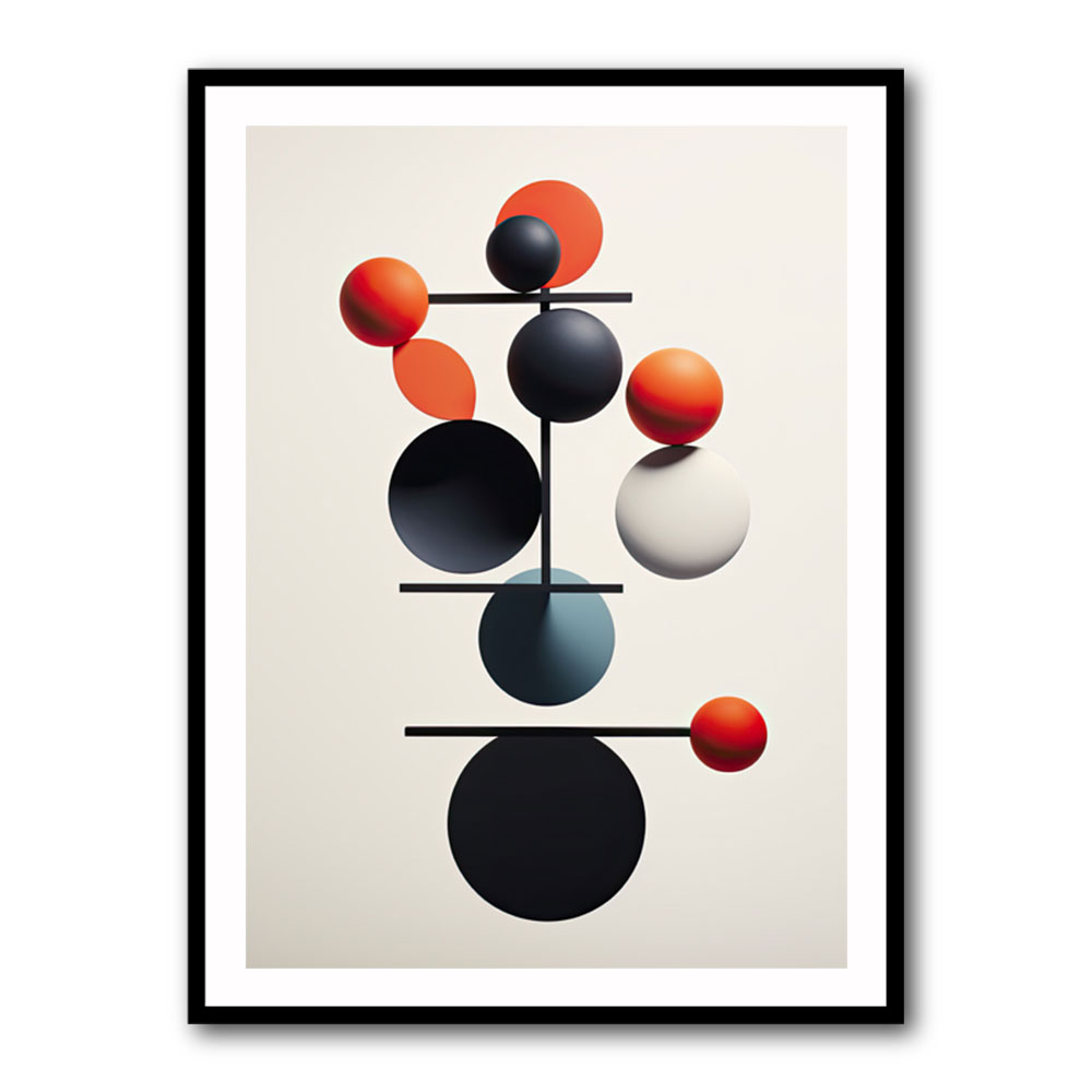 Spheres Abstract Shapes 11 Wall Art