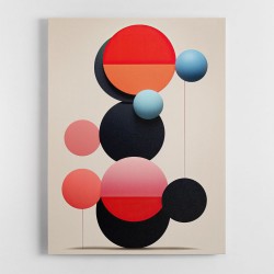 Spheres Abstract Shapes 12 Wall Art