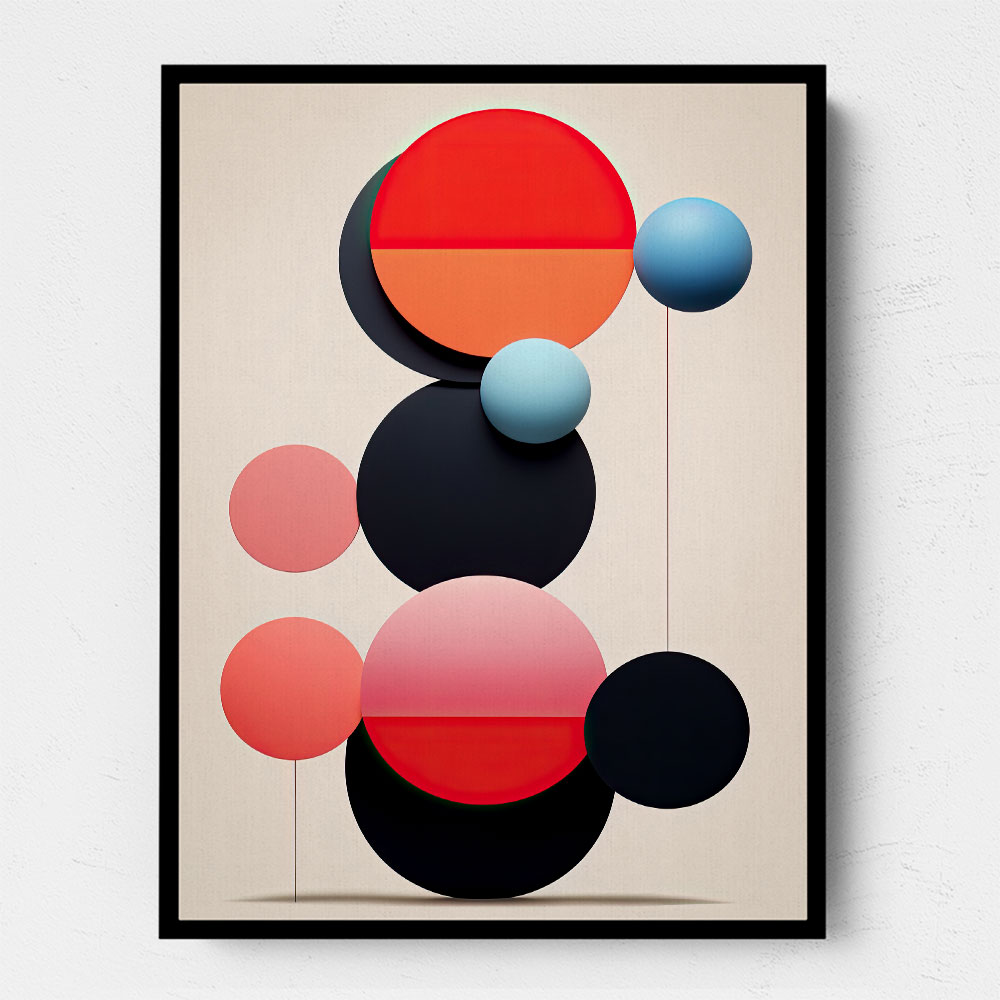 Spheres Abstract Shapes 12 Wall Art