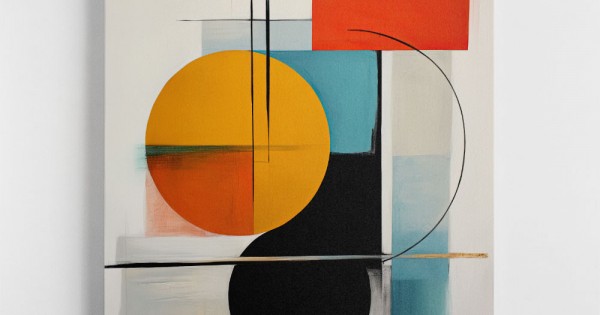 Spheres Abstract Shapes 13 Wall Art