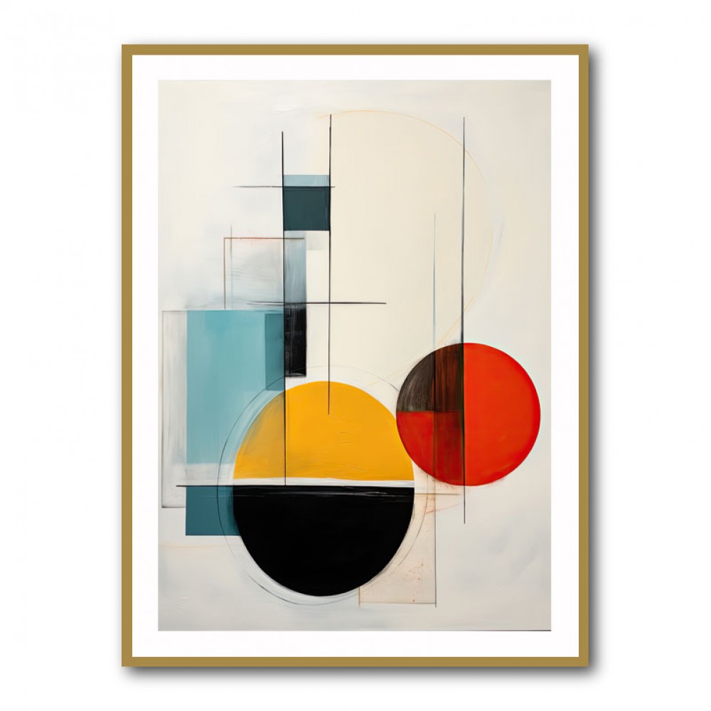 Spheres Abstract Shapes 14 Wall Art