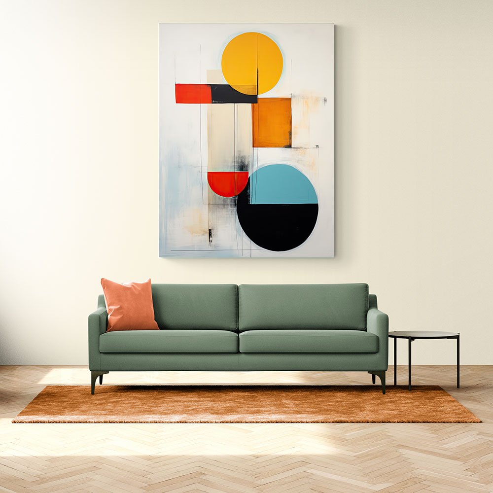 Spheres Abstract Shapes 16 Wall Art
