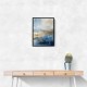 Blue & Gold Abstract 9 Wall Art Blue & Gold Abstract 9 Wall Art