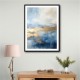 Blue & Gold Abstract 9 Wall Art Blue & Gold Abstract 9 Wall Art