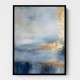 Blue & Gold Abstract 11 Wall Art Blue & Gold Abstract 11 Wall Art