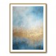 Blue & Gold Abstract 13 Wall Art Blue & Gold Abstract 13 Wall Art