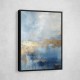 Blue & Gold Abstract 15 Wall Art Blue & Gold Abstract 15 Wall Art