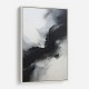 Black Brush Strokes Abstract Wall Art Black Brush Strokes Abstract Wall Art