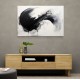 Black Brush Strokes 7 Abstract Wall Art