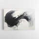 Choose Product Type:: Canvas Black Brush Strokes 7 Abstract Wall Art