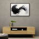 Black Brush Strokes 7 Abstract Wall Art