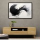 Black Brush Strokes 7 Abstract Wall Art