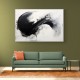 Black Brush Strokes 7 Abstract Wall Art