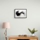 Black Brush Strokes 7 Abstract Wall Art