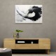 Black Brush Strokes 8 Abstract Wall Art