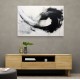 Black Brush Strokes 8 Abstract Wall Art