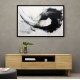 Black Brush Strokes 8 Abstract Wall Art