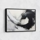 Black Brush Strokes 8 Abstract Wall Art