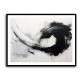 Black Brush Strokes 8 Abstract Wall Art