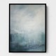 Blue & Silver Abstract 1 Wall Art Blue & Silver Abstract 1 Wall Art