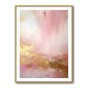 Pink & Gold Stroke Abstract Wall Art Pink & Gold Stroke Abstract Wall Art