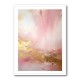 Pink & Gold Stroke Abstract Wall Art Pink & Gold Stroke Abstract Wall Art